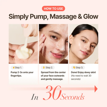MENOKIN Korean Face Mask 3sets [30 seconds Quick Bubble Mask] (Collagen, Brightening, Repair), Hydration improvement, Radiance-boosting, Easy-to Use, Glass Skin, 3.21 fl.oz